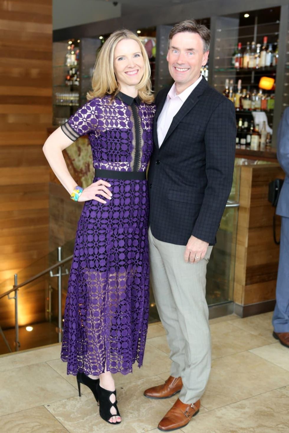 Houston Ballet Barre dinner, April 2016 Kristen McDaniel, Steve McDaniel