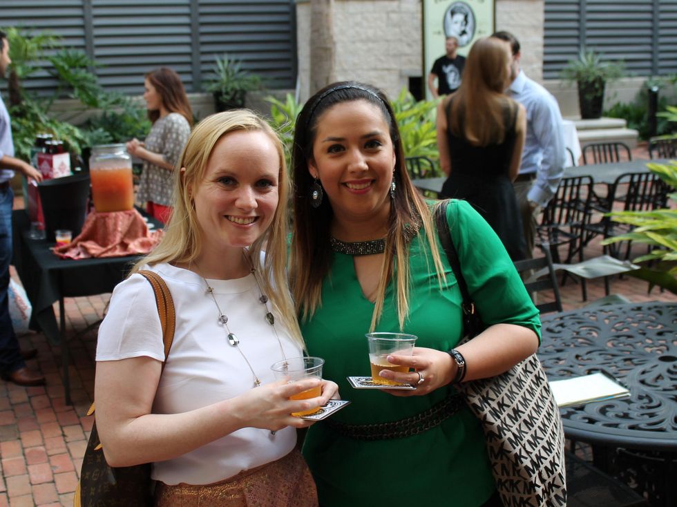 Houston, Ballet Barre Spring Social, May 2015, Jessica Richards, Myrna Garcia