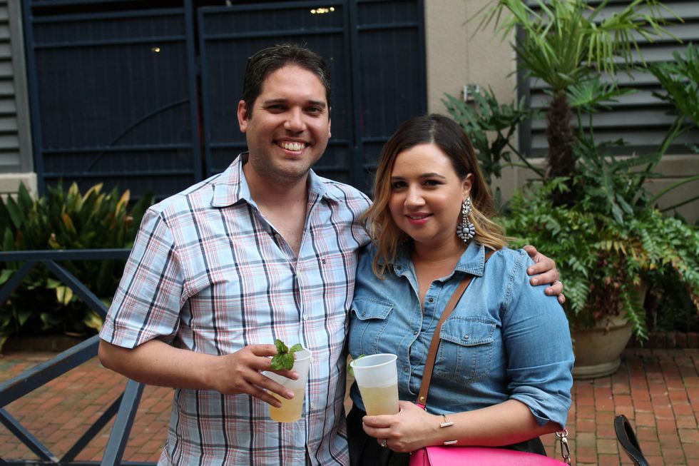 Houston, Ballet Barre Spring Social, May 2015, Miguel Lopez, Nicole Kestenbaum