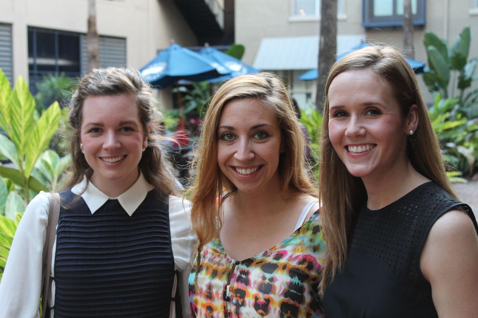 Houston, Ballet Barre Spring Social, May 2015, Sarah Sorenson, Trish Matute, Hannah Longergan