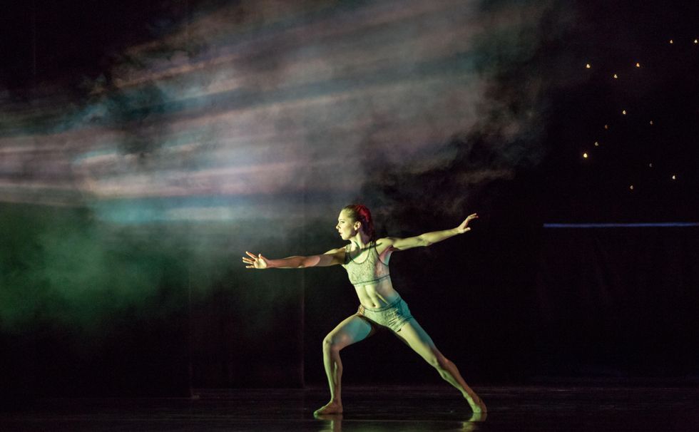 Houston Ballet Four Premieres September 2013 Return with Melody Mennite choreographed by Garrett Smith