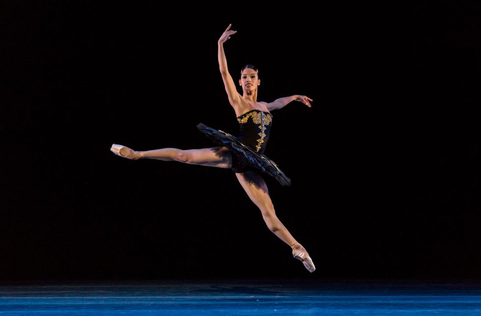 Houston Ballet From Houston to the World September 2014 Karina Gonzalez in ONE end/ONE