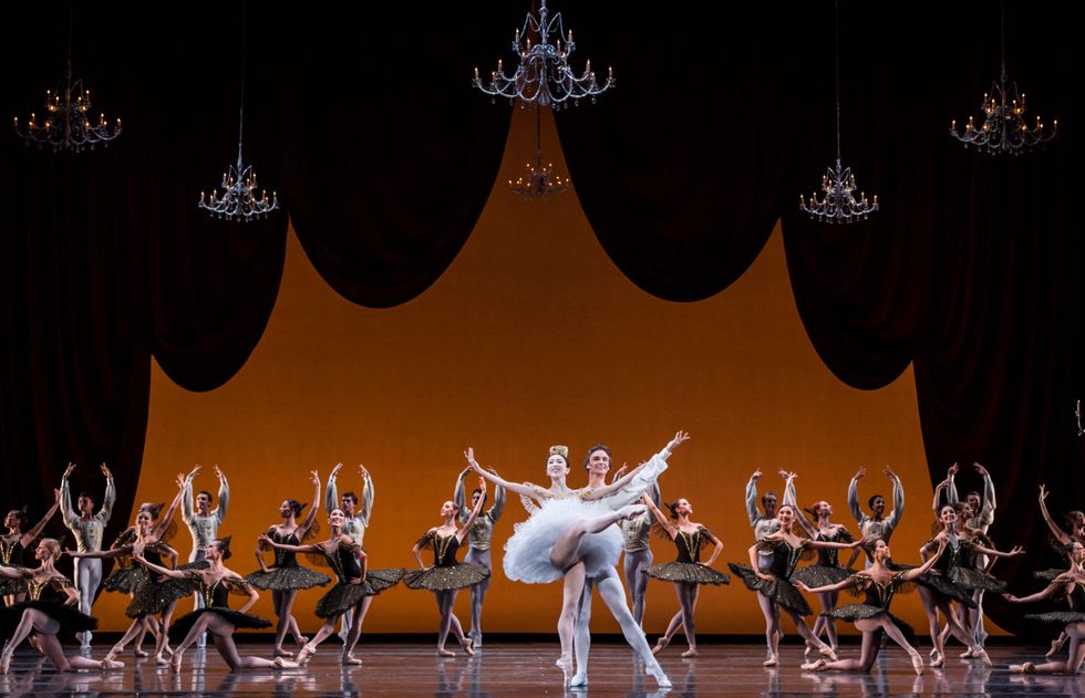 Houston Ballet From Houston to the World September 2014 Yuriko Kajiya, left, and Jared Matthews and Artists of Houston Ballet in Paquita
