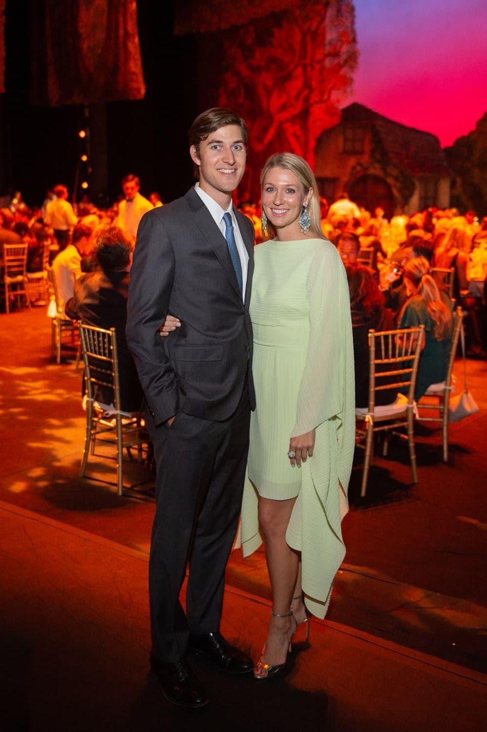 Houston Ballet Onstage Dinner Marshall Heins Christina Stith