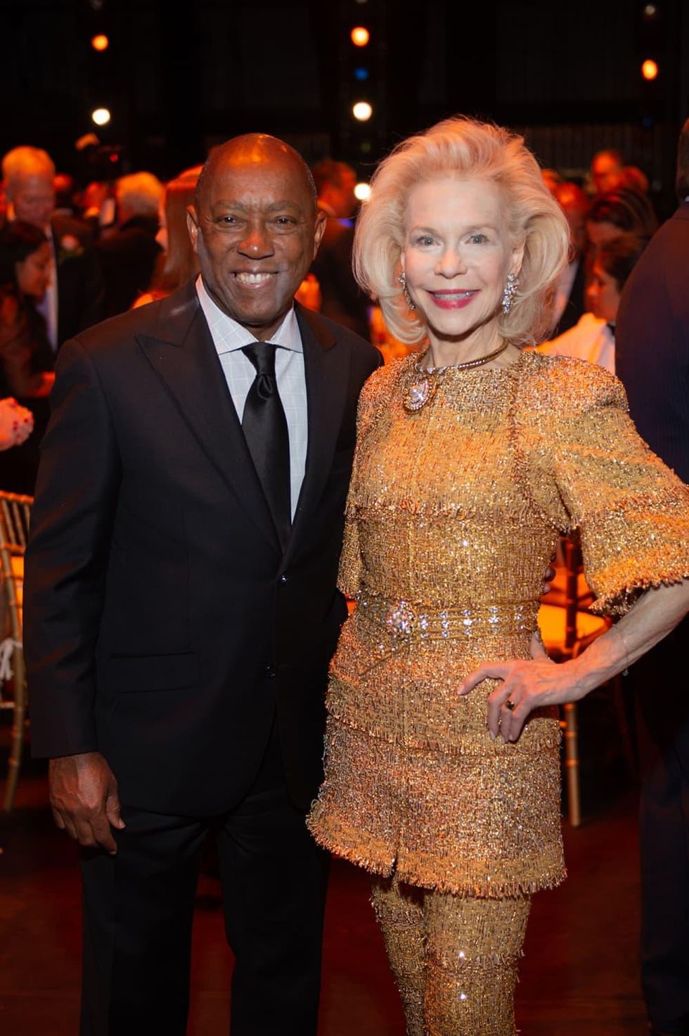 Houston Ballet Onstage Dinner Mayor Sylvester Turner Lynn Wyatt