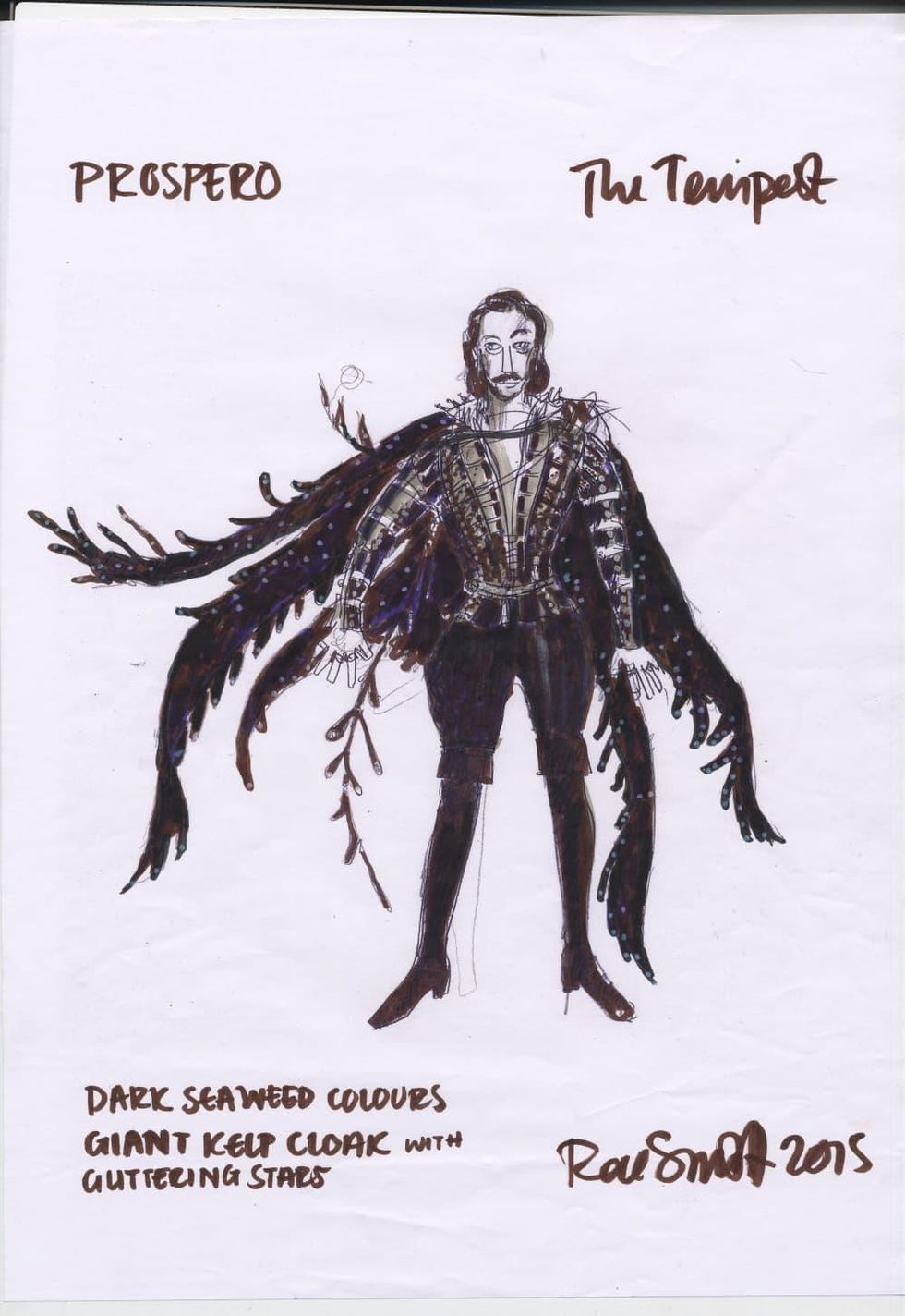 Houston Ballet The Tempest sketch