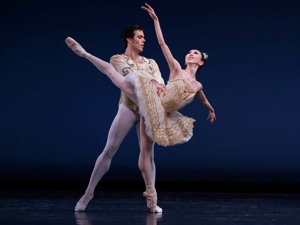 Houston Ballet, Theme and Variations, Connor Walsh, Yuriko Kajiya