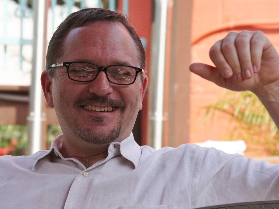 Houston Barbecue Festival, March 2013, Michael Fulmer smiling