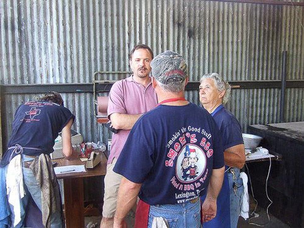 Houston Barbecue Festival, March 2013, Michael Fulmer, Snows BBQ
