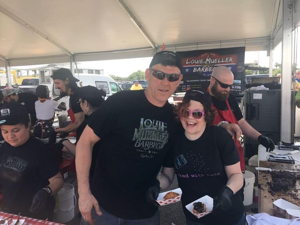 Houston Barbecue Festival Wayne Mueller Louie Mueller Rebecca Masson Fluff Bake Bar