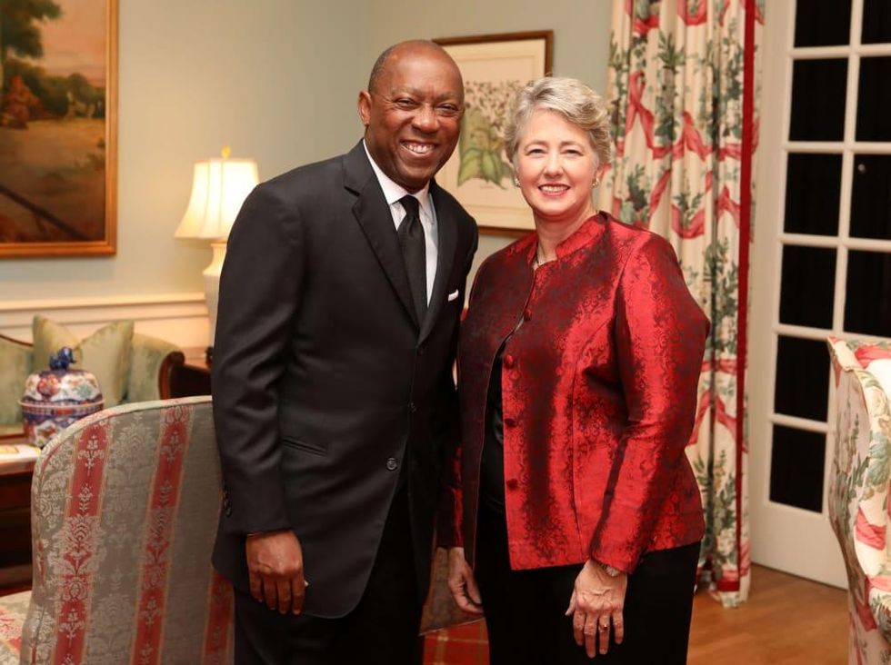 Houston, Barc Foundation\u2019s Barc On Broadway ball, Oct 2016, Mayor Sylvester Turner, Honorable Annise Parker