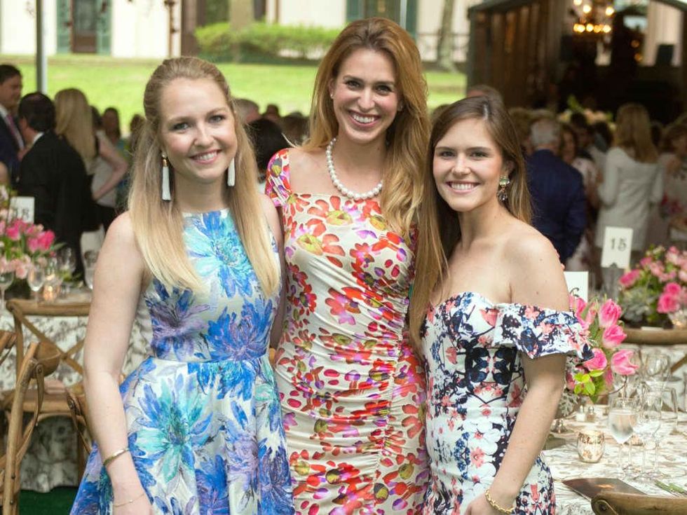 Houston, Bayou Bend Garden party, April 2017, Ali Gray, Lauren Barrett, Laura Murphy