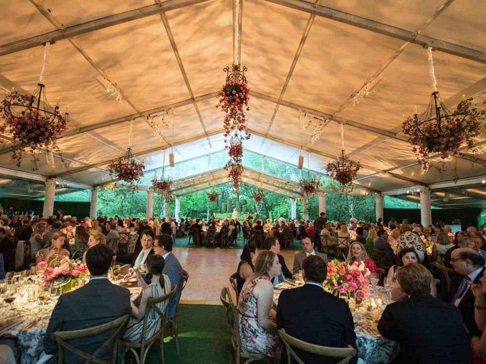 Houston, Bayou Bend Garden party, April 2017, Bayou Bend Garden Party decor