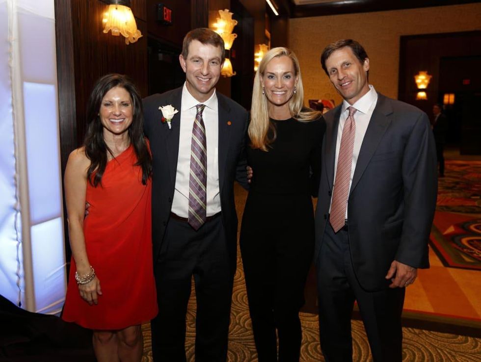 Houston, Bear Bryant Awards, January 2018, Kathleen Swinney, Dabo Swinney, Leigh Anne Raymond, John Raymond