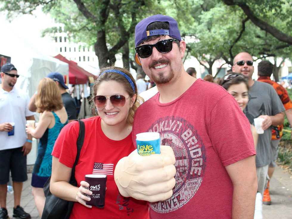 Houston Beer Festival June 2013 couple