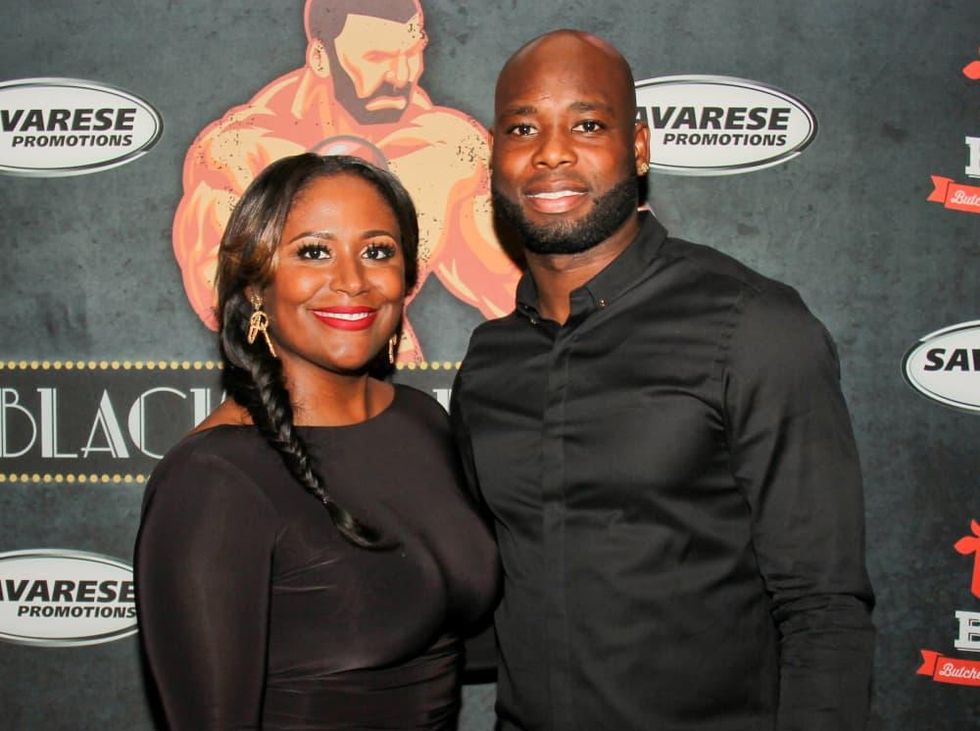 Houston, Black Tie Boxing Benefiting Lone Survivor Foundation, Feb 2017, Johnathan Joseph, Delaina Joseph