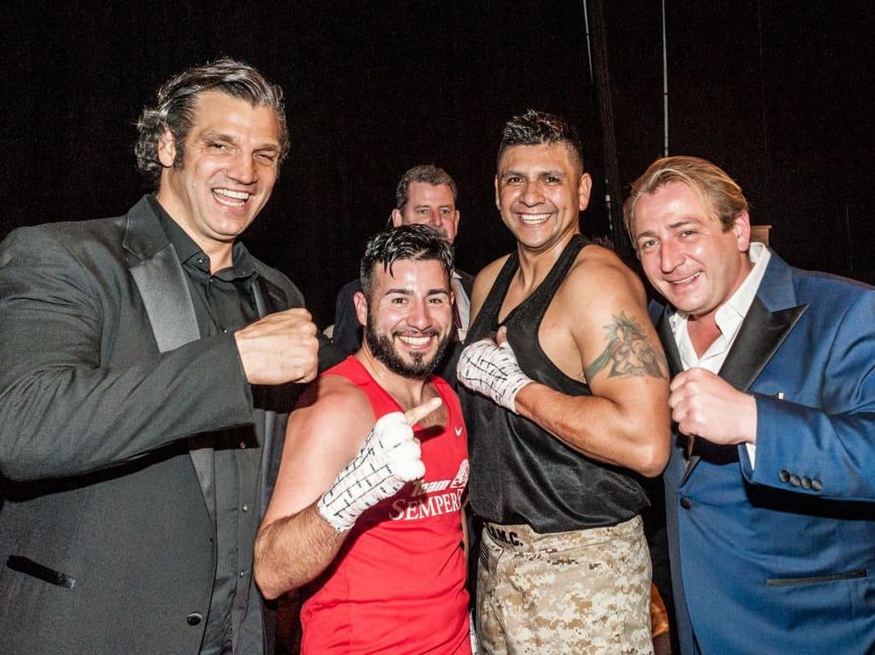 Houston, Black Tie Boxing Benefiting Lone Survivor Foundation, Feb 2017, Lou Savarese, Eric Morante, Alex \u201cTitanium\u201d Del Rio, Ben Berg