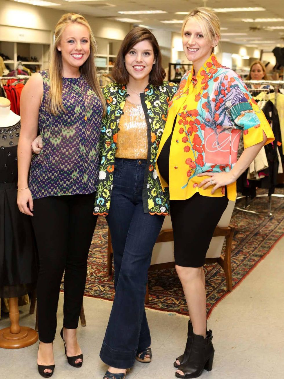 Houston, Blue Bird Circle Young Professional Partnership, Oct 2016, Catherine Luebe, Regina Romano, Ashley Forrest