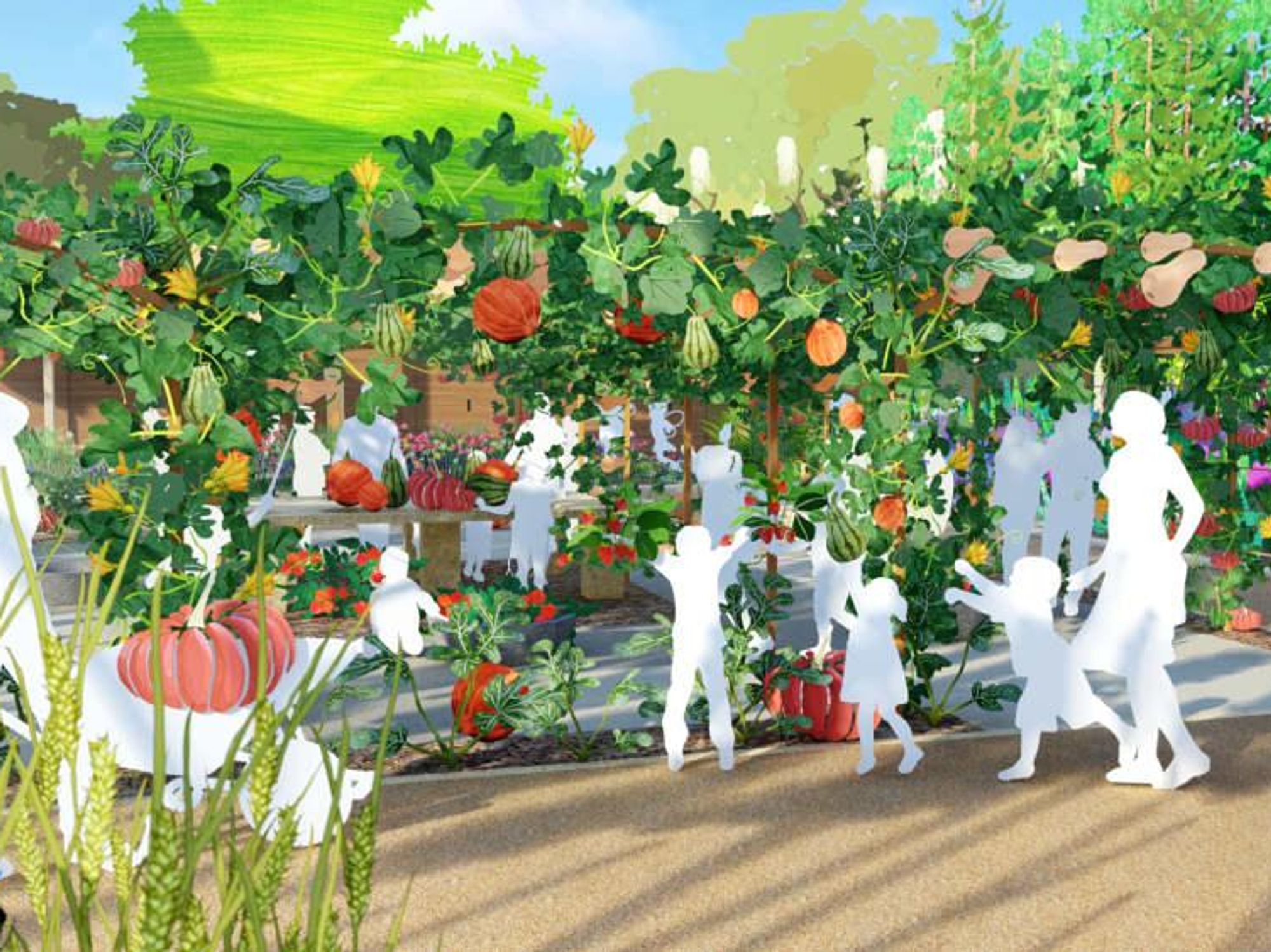 Houston Botanic Garden Edible Garden Children's Kitchen