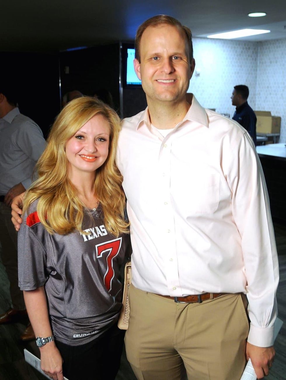 Houston, Boys and Girls Harbor Fantasy Football Draft Night, Ashley Petersen, Chris Petersen