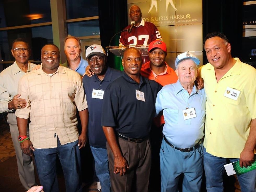 Houston, Boys and Girls Harbor Fantasy Football Draft Night, celeb coaches