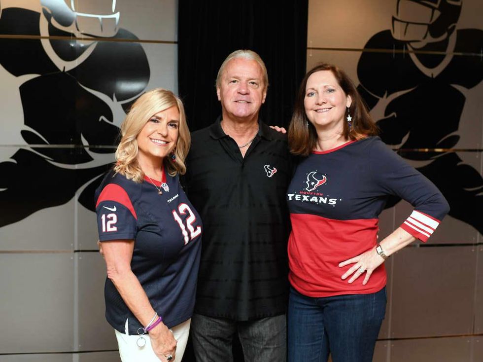 Houston, Boys and Girls Harbor Fantasy Football Draft Night, Vicki Lehner, Bill Lehner, Diane Englet
