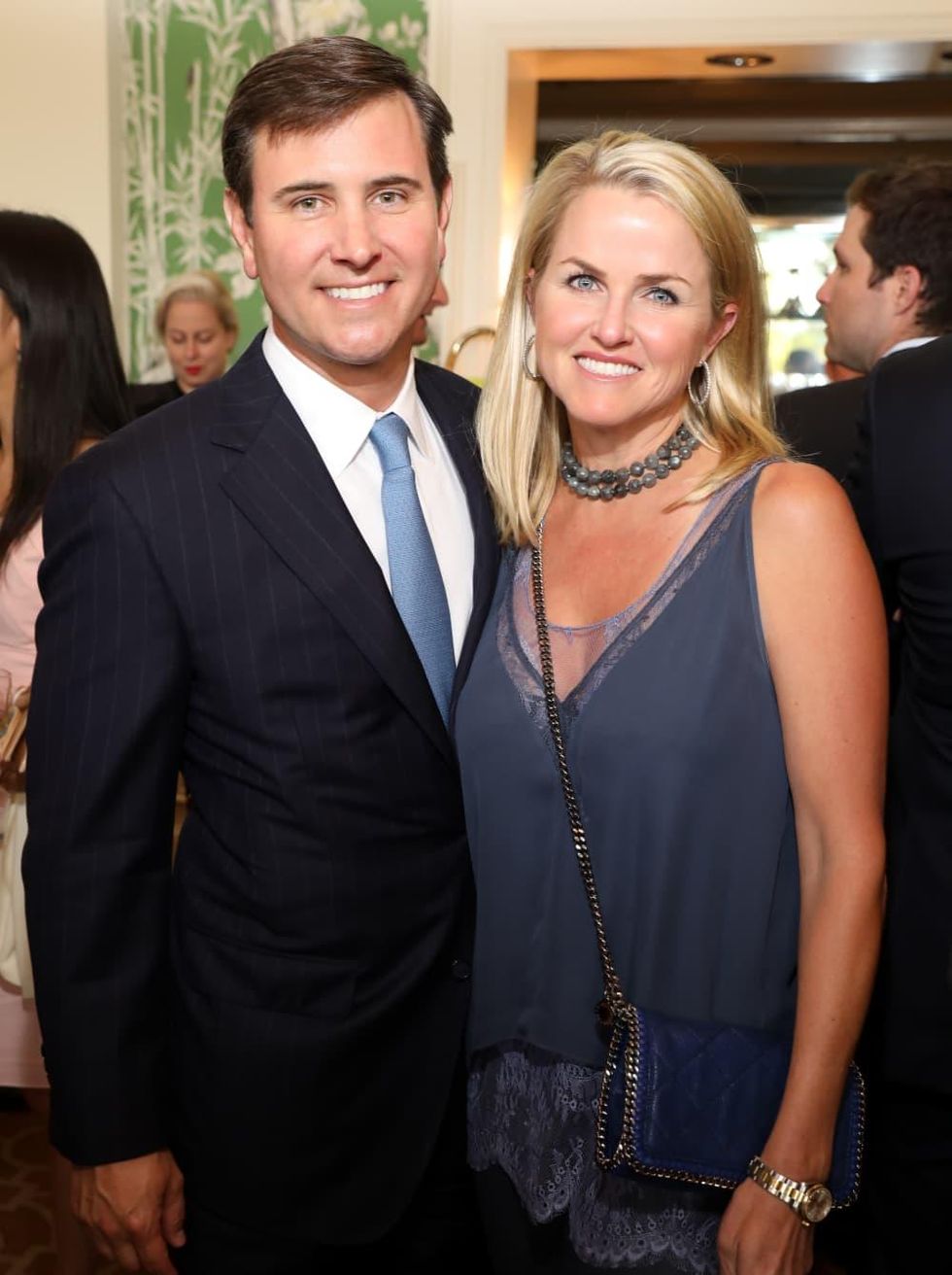 Houston, Broach Foundation Luncheon with Kevin Nealon, April 2017, Mark Burroughs, Connally Burroughs