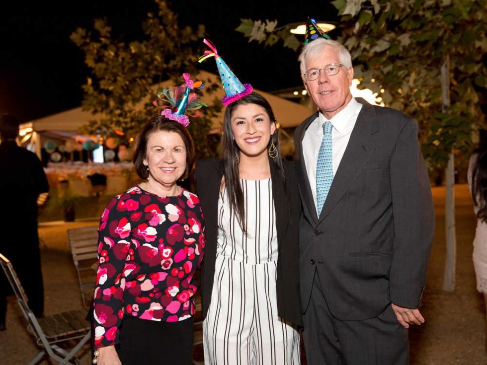 Houston, Buffalo Bayou Preservation gala, Nov. 2016, Anne Olson, Lily Olson, Tom Olson
