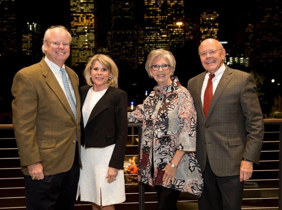 Houston, Buffalo Bayou Preservation gala, Nov. 2016, Brady Carruth, Zane Carruth, Gayle Eury, Bob Eury