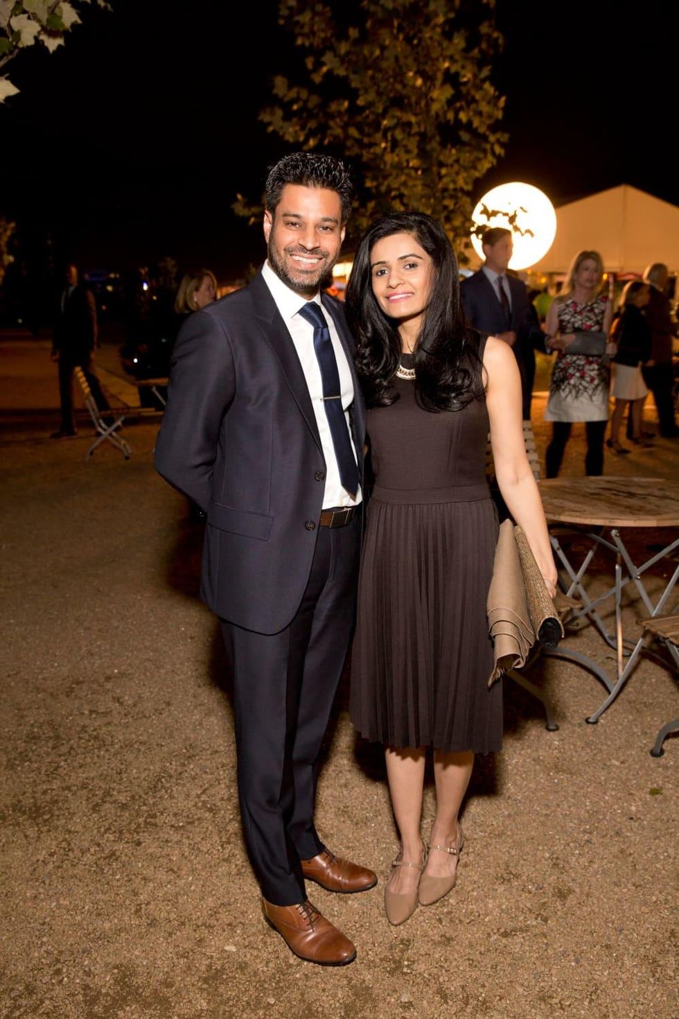 Houston, Buffalo Bayou Preservation gala, Nov. 2016, Faisal Momin, Asha Momin