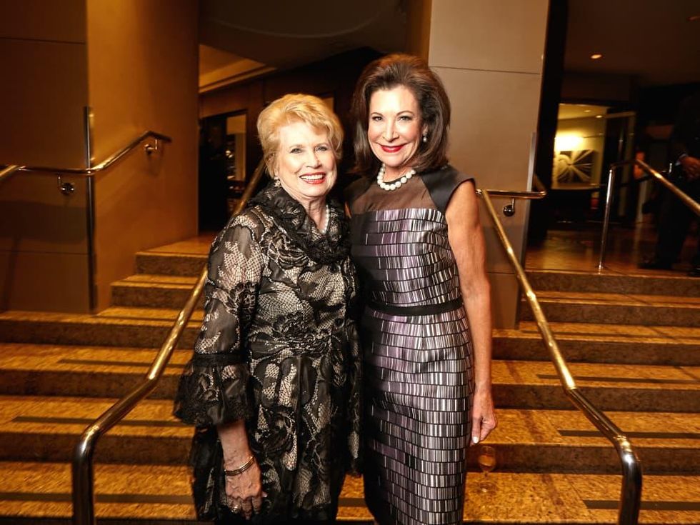 Houston, Bush Library Foundation dinner, November 2017, Ginger Blanton, Betty Hrncir