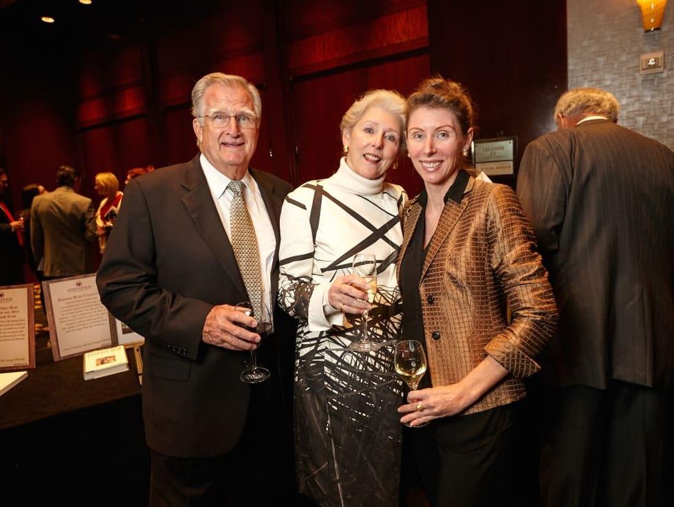 Houston, Bush Library Foundation dinner, November 2017, Jim Singleton, Stephanie Sale, Alexis Duprey
