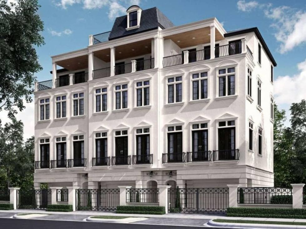 Houston, Carnegie Homes event, July 2017, Kensington at River Oaks townhomes