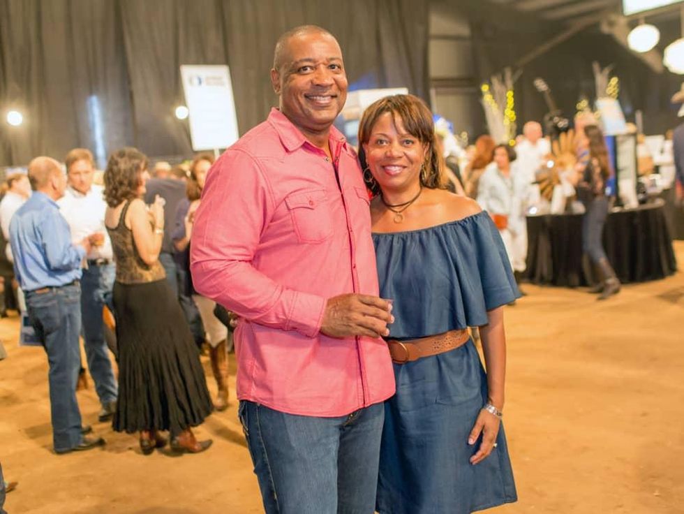 Houston, Cattle Barron's Ball 2017, May 2017, Evette Oates, Kennedy Oates