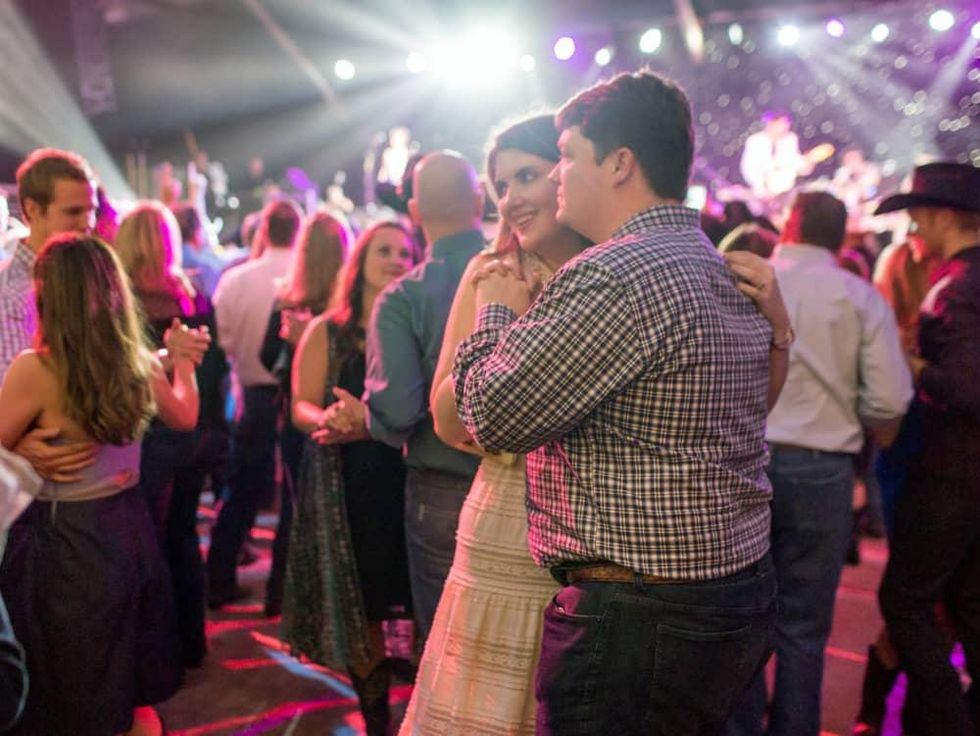 Houston, Cattle Barron's Ball, May 2017, dance floor