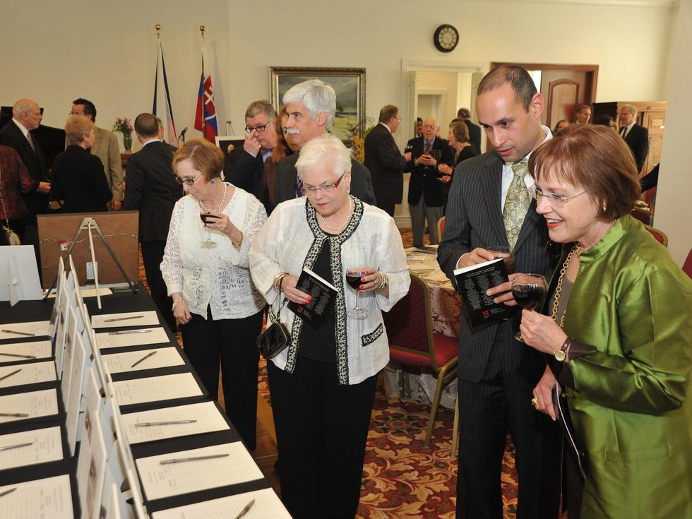 Houston Chamber Choir gala April 2013 silent auction