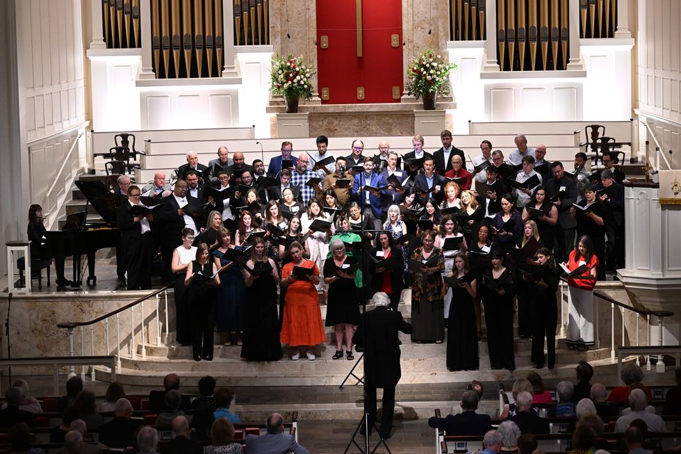 Houston Chamber Choir Robert Simpson retirement party