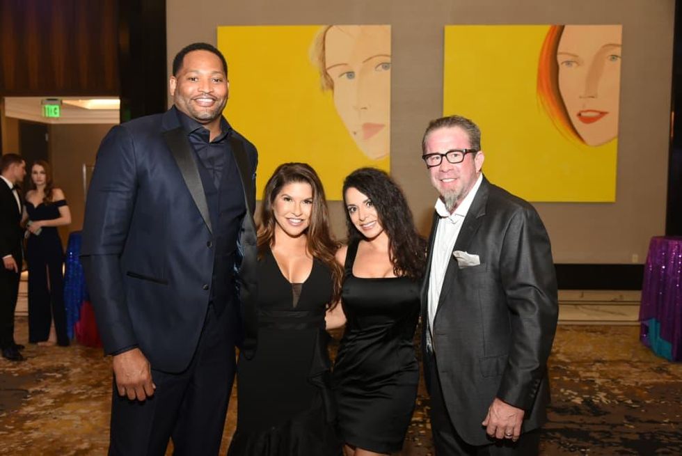 Houston Children's Charity Gala 2021 Robert and Candice Horry, Rachel and Jeff Bagwell
