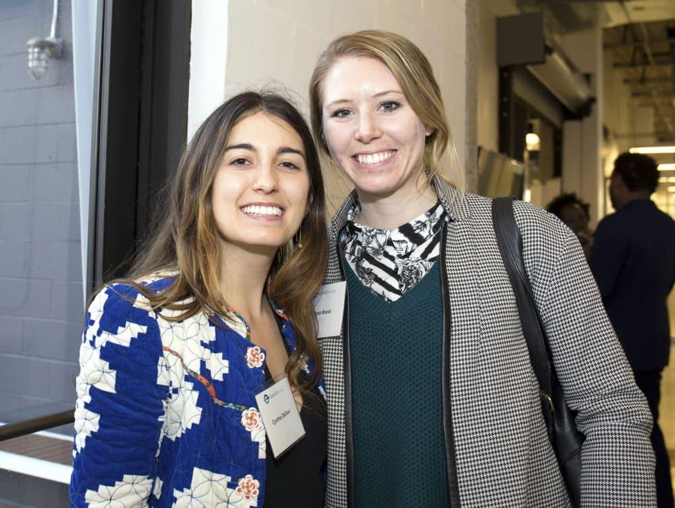 Houston, CHIME YP event at Headquarters, March 2017, Cynthia Delhavi, Sarah Brand