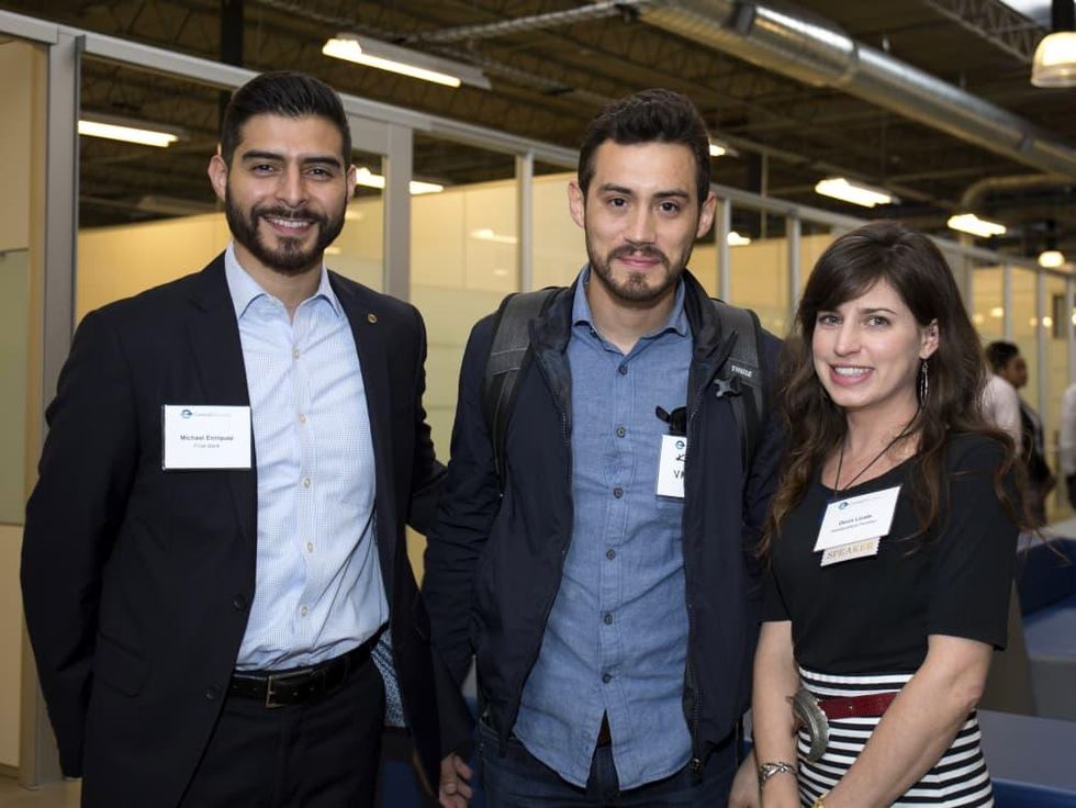 Houston, CHIME YP event at Headquarters, March 2017, Michael Enriquez, Kevin Valdez, Devin Licata