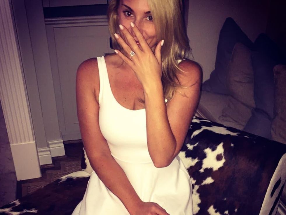 Houston, Chita Johnson, July 2015, engagement