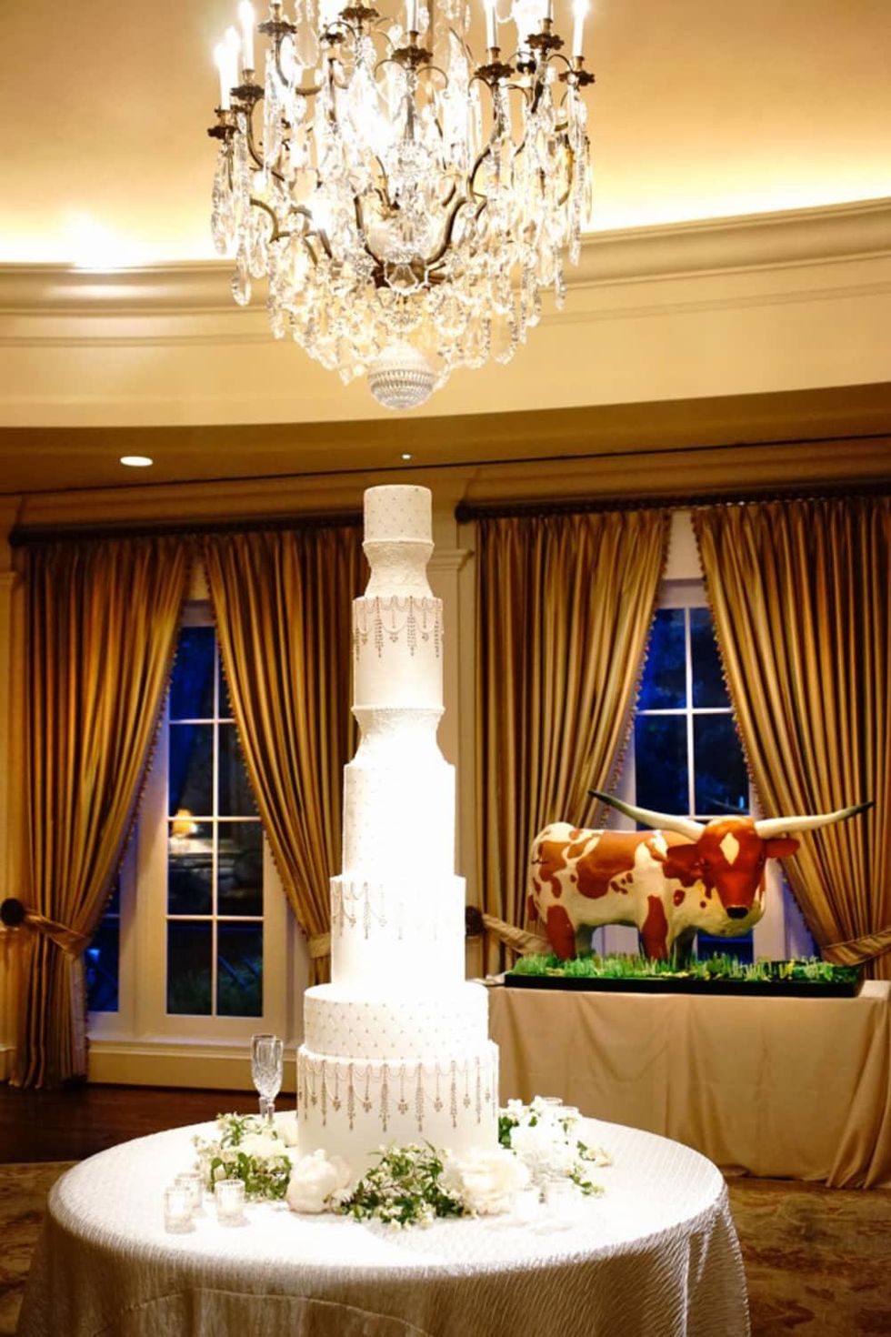 Houston, Chita Johnson wedding, June 2016, wedding cakes