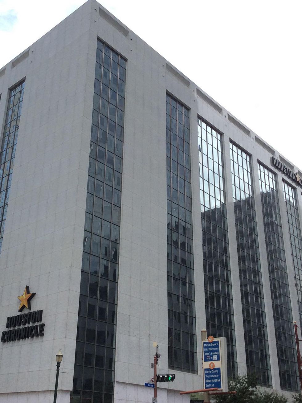 Houston Chronicle building downtown