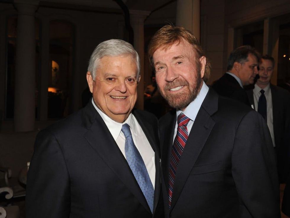 Houston, Chuck Norris Kickstart Kids event, Jan 2017, Jim Braniff, Chuck Norris