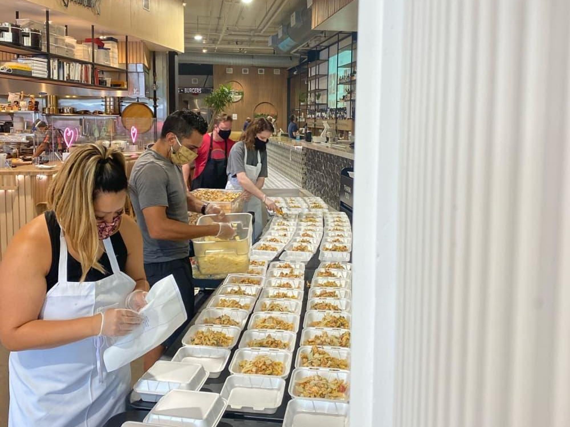 Houston Chuckwagon volunteers