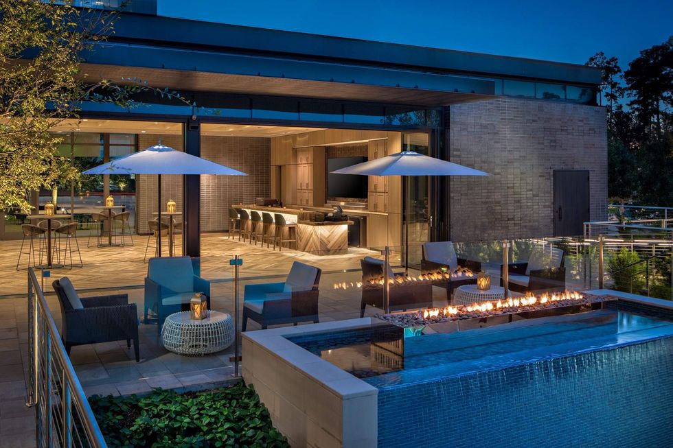 Houston City Place Marriott hotel