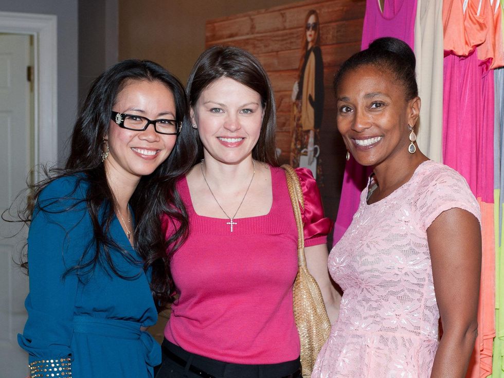 Houston Covenant House Spring Fling May 2013 Hahn Tran, Amanda Crump and Jackie Fair