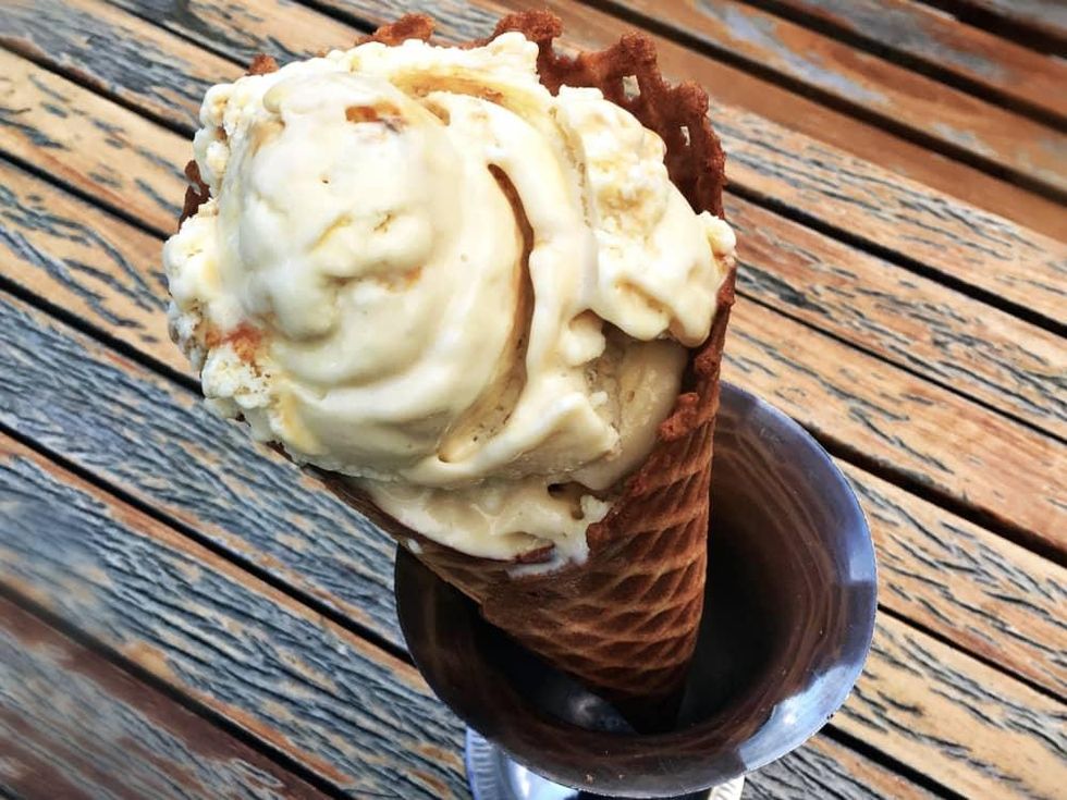 Houston, creative ice creams, May 2017, Texas honeycomb at Fat Cat