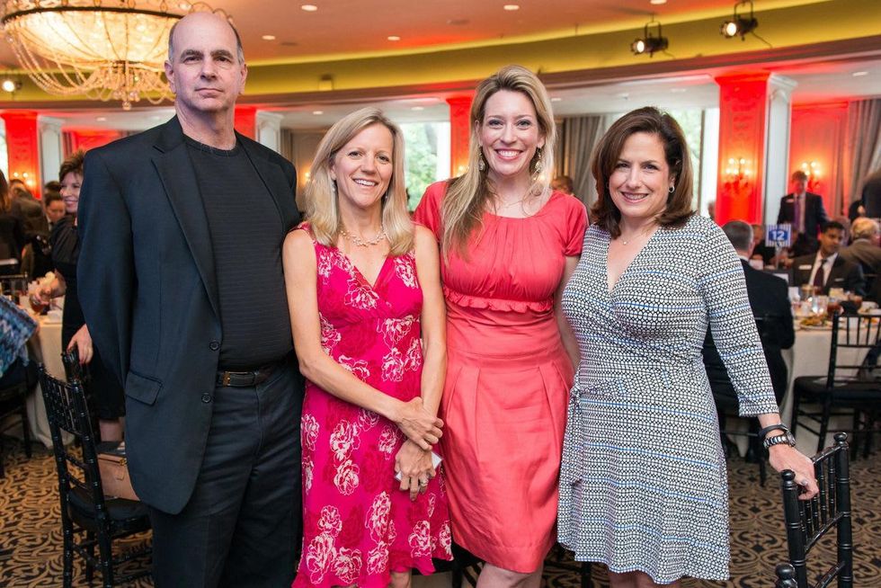 Houston, Crime Stoppers Awards luncheon, May 2015, Andy Kahan, Laura Otillar, Mauri Oliver, Michelle Heinz