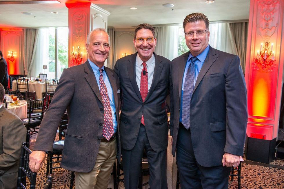 Houston, Crime Stoppers Awards luncheon, May 2015, Chuck Beckman, Scott McClelland, Harlan Hooks